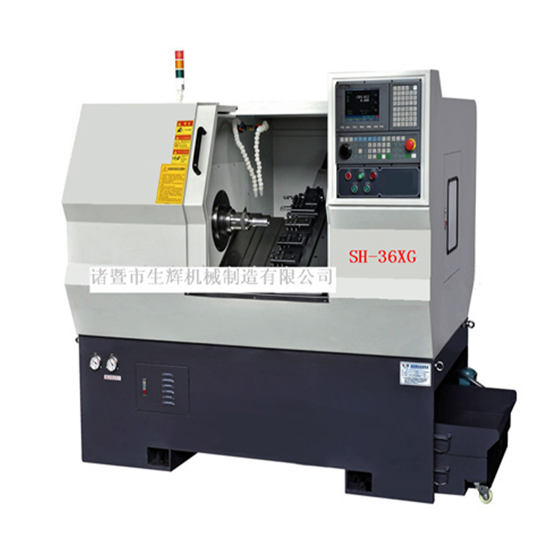 Small Slant-Bed CNC Lathe
